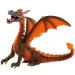 Figura de dragón sentado naranja - Bullyland