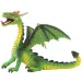 Figura de dragón verde sentado - Bullyland