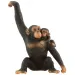 Figura de juego de chimpancé con su cría - Bullyland