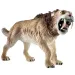 Figura de juego de tigre de dientes de sable - Bullyland