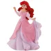 Figura de juguete de princesa Ariel con vestido rosa