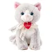 Figura de peluche de gato gris Jacqueline 25cm - Lumpin