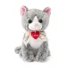 Figura de peluche de gato gris Madeleine 25cm - Lumpin