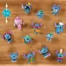 imagen de Figura sorpresa mini de Disney Stitch en cápsula con forma de piña serie 4 1ud 3