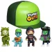 Figura sorpresa mini de Stumble Guys en gorra 2. serie 1ud
