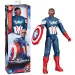 Figurita de acción de Capitán América Titan Hero de Los Vengadores de 29 cm - Hasbro