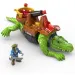 imagen de Fisher-Price: Imaginext cocodrilo y set de juego del Capitán Hook - Mattel 2