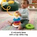 imagen de Fisher-Price: Sensory Rock-A-Stack™ anillo pirámide - Mattel 3
