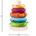 imagen de Fisher-Price: Sensory Rock-A-Stack™ anillo pirámide - Mattel 5