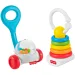 imagen de Fisher-Price: set de sonajeros de colores de 2 piezas para bebés - Mattel 2