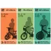 imagen de Flappy 12” bicicleta infantil con cesta y asiento para muñecas en color rosa-blanco - Dino Bikes bicicleta 4