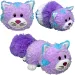 imagen de FlipaZoo: Peluche reversible de gato a husky de 28 cm 3