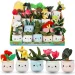 imagen de Flor de peluche en varias versiones 12cm 1ud 1