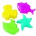 Formas de arena 4ud - D-Toys