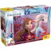 imagen de Frozen 2 2 en 1 35 piezas maxi puzzle y libro para colorear 70x50cm - Lisciani 1