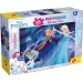 imagen de Frozen 2 en 1 35 piezas maxi puzzle y libro para colorear 70x50cm - Lisciani 1