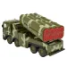 imagen de Fuerza Militar: Camión militar con lanzacohetes de camuflaje 16cm 3