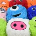 imagen de Fuzzy Monsters bola de peluche peludo de 23 cm en varias versiones 6