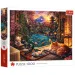 Gato en el jardín de cerezos puzzle de 1000 piezas - Trefl