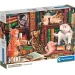 Gatos curiosos HQC rompecabezas de 1000 piezas con póster - Clementoni
