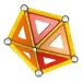 imagen de Geomag Green Line Classic Panels juego de construcción magnético de 35 piezas 4