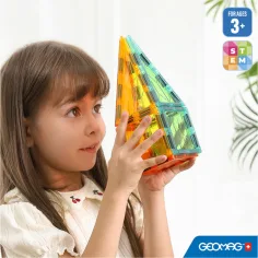 imagen de Geomag: Juegos de Azulejos Magnéticos Gems set de 16 piezas 4