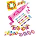 imagen de GlamorGirl: Set de cuentas para hacer joyas 500+ cuentas, con accesorios y máquina para enhebrar cuentas 2