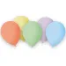 Globo de color pastel – set de 12 unidades
