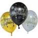 Globo de cumpleaños "Happy Birthday" con 6 unidades