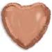 Globo de foil en forma de corazón – oro rosa 46cm