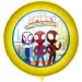 Globo de foil redondo de Spidey 46cm