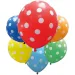 Globos inflables de lunares – set de 6 unidades