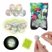 Glow N Fun pelota de goma rebotadora que brilla en la oscuridad set de 5 piezas
