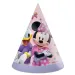 Gorro de fiesta de papel de Disney Minnie Mouse set de 6 unidades