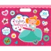 Gran libro para colorear – Cuaderno de pegatinas de princesas alegres