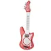 imagen de Guitarra eléctrica de juguete de color rojo de 66 cm 2