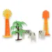 imagen de Happy Farm: Set de granja con tractor, animales y accesorios 4