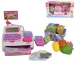 imagen de Happy Shopping: Caja registradora electrónica blanca-rosa con sonido y accesorios 22,5x17cm 1