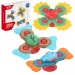 imagen de Happy World: Juego de habilidades para bebés con 3 elementos giratorios de animales 1