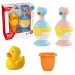 imagen de Happy World: Set de juguetes de baño de patito pequeño en dos versiones 1