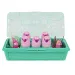 Hatchimals Rainbow Cation Family Carton Llama familia paquete de 12 piezas - Spin Master