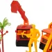 imagen de Heavy Duty: Set de juego de construcción con coches de volante y accesorios 14