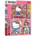 imagen de Hello Kitty y sus amigos 2x200 puzzle - Trefl 1