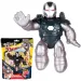 imagen de Heroes of Goo Jit Zu: héroes de Marvel figura de acción estirable - War Machine 1