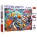 Hidden Shapes: Mundo submarino puzzle de 1000 piezas - Trefl