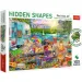 Hidden Shapes: Viaje en autocaravana puzzle de 1000 piezas - Trefl