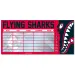 Horario de clases de Flying Sharks de doble cara