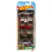 Hot Wheels: Conjunto de coches pequeños de 5 vehículos Mud Studs - Mattel