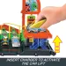 imagen de Hot Wheels: Estación de servicio de la ciudad set de pista con 1 cochecito - Mattel 3