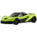 Hot Wheels: McLaren W1 coche pequeño verde 1/64 - Mattel
